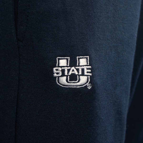 WOMENS SWEATPANTS USTATE NAVY OPEN BANDED BOUTIQUE